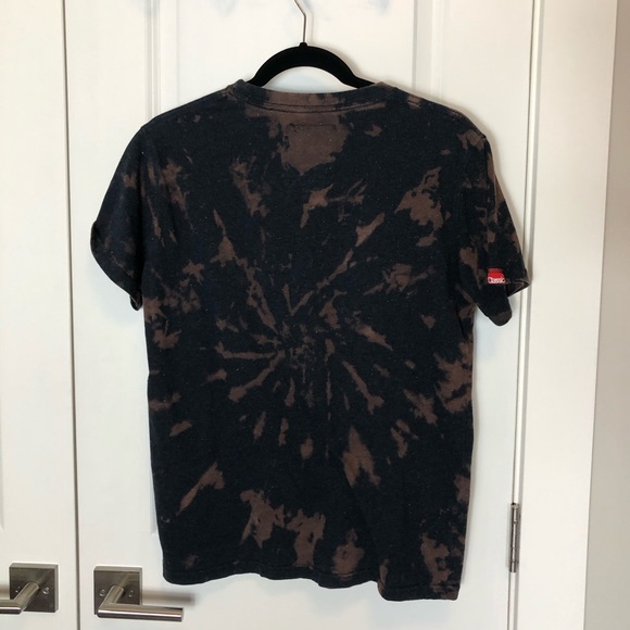 Reverse Tie Dyed Jamaica One Love Tee - Picture 4 of 5